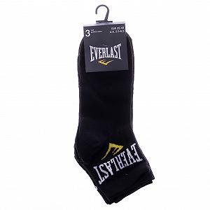 Носки Everlast QUARTER 3 PAIR Черный 35-40 synthetic.ua - Фото 1