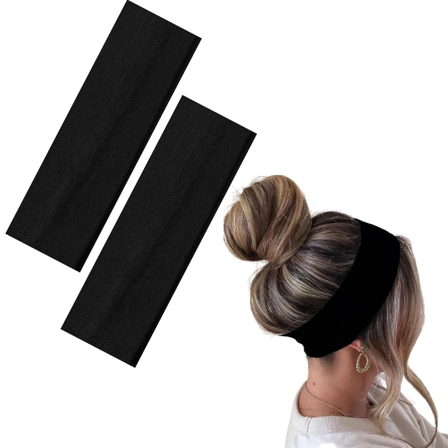 Пов'язка на голову 5 см Унісекс М'яка Еластична, фото №1