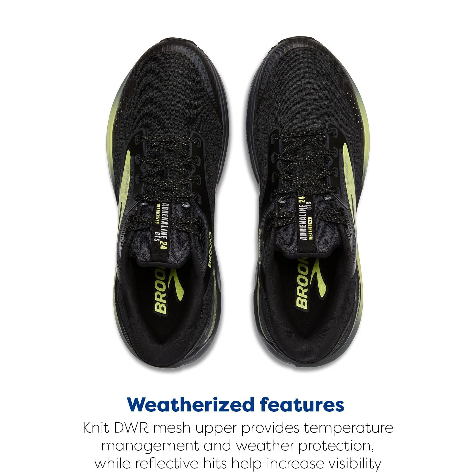 Чоловічі Кросівки Brooks Adrenaline Gts 24 Weatherized, фото №4 Чоловічі Кросівки Brooks Adrenaline Gts 24 Weatherized, фото №4