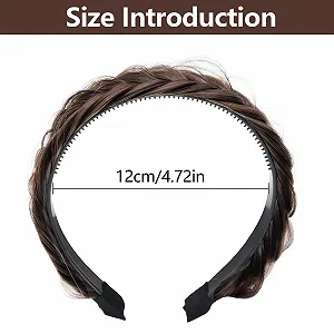 Обруч для волосся Плетений Подвійний Колір, 2 шт ціна на synthetic.ua - Фото 1 Обруч для волосся Плетений Подвійний Колір, 2 шт synthetic.ua - Фото 1