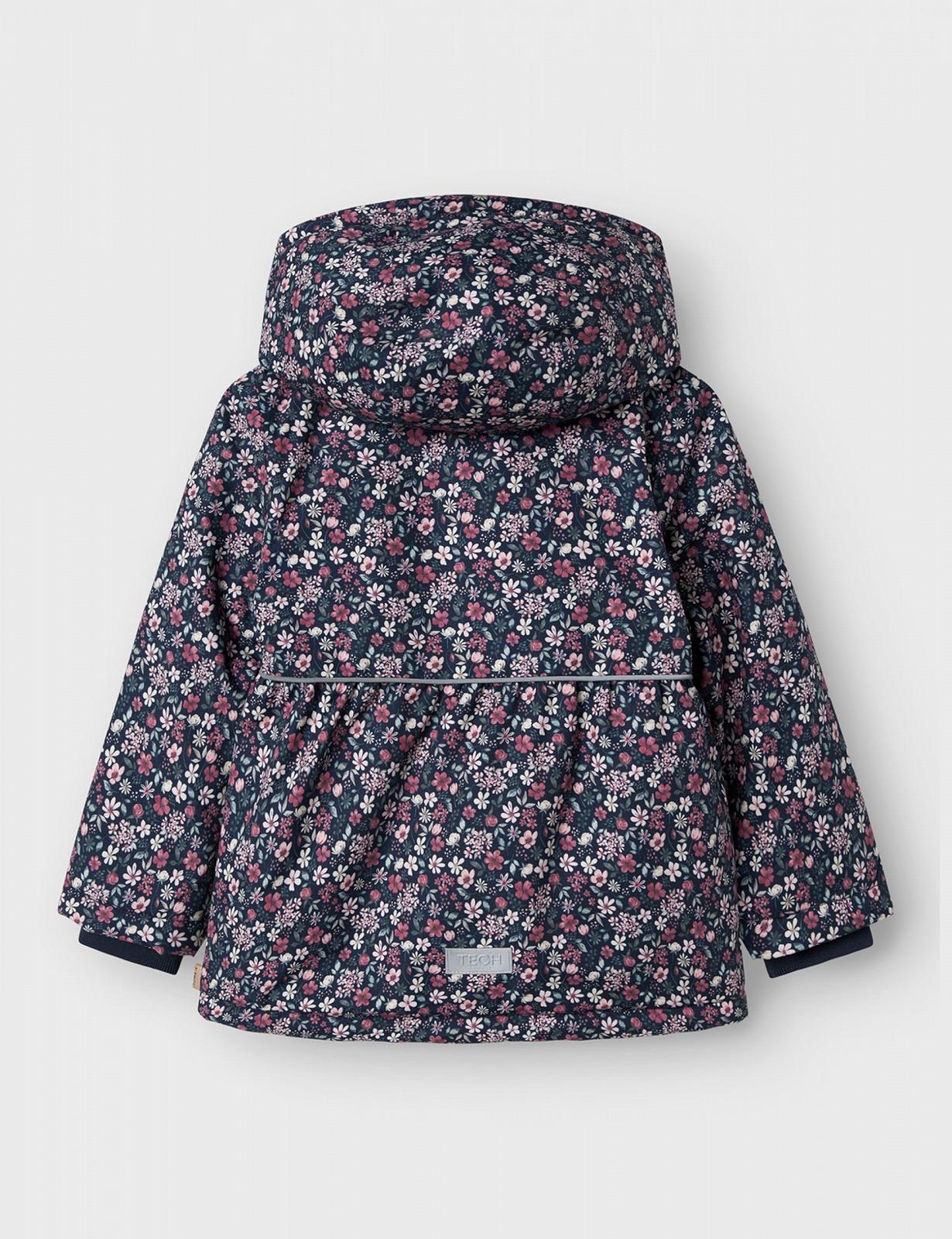 Куртка NAME IT Girls Nmfsnow05 AOP 1Fo Noos, фото №2