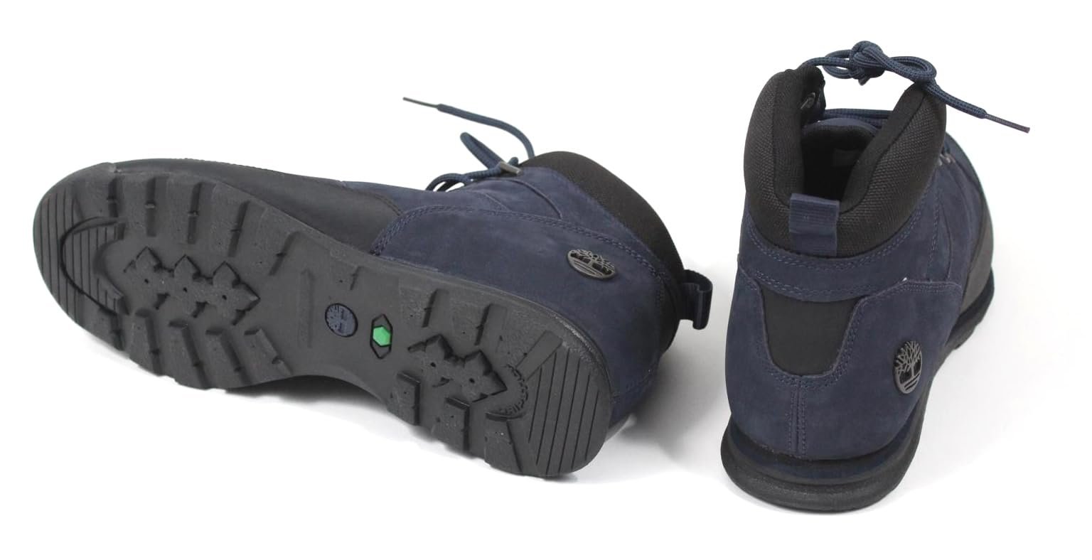Ботинки Timberland Euro Rock Mid Lace Нубук TB0A41YHW06 Синий Мужские, фото №3