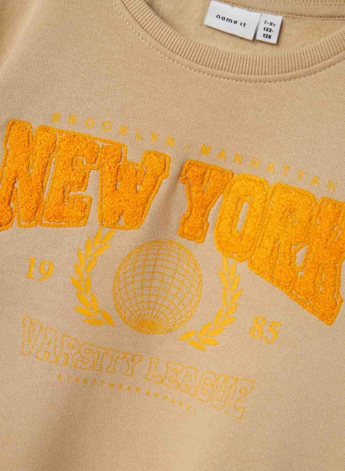 Толстовка Name IT Nkmlamane Ls SWE Bru Pb (1 шт), фото №3