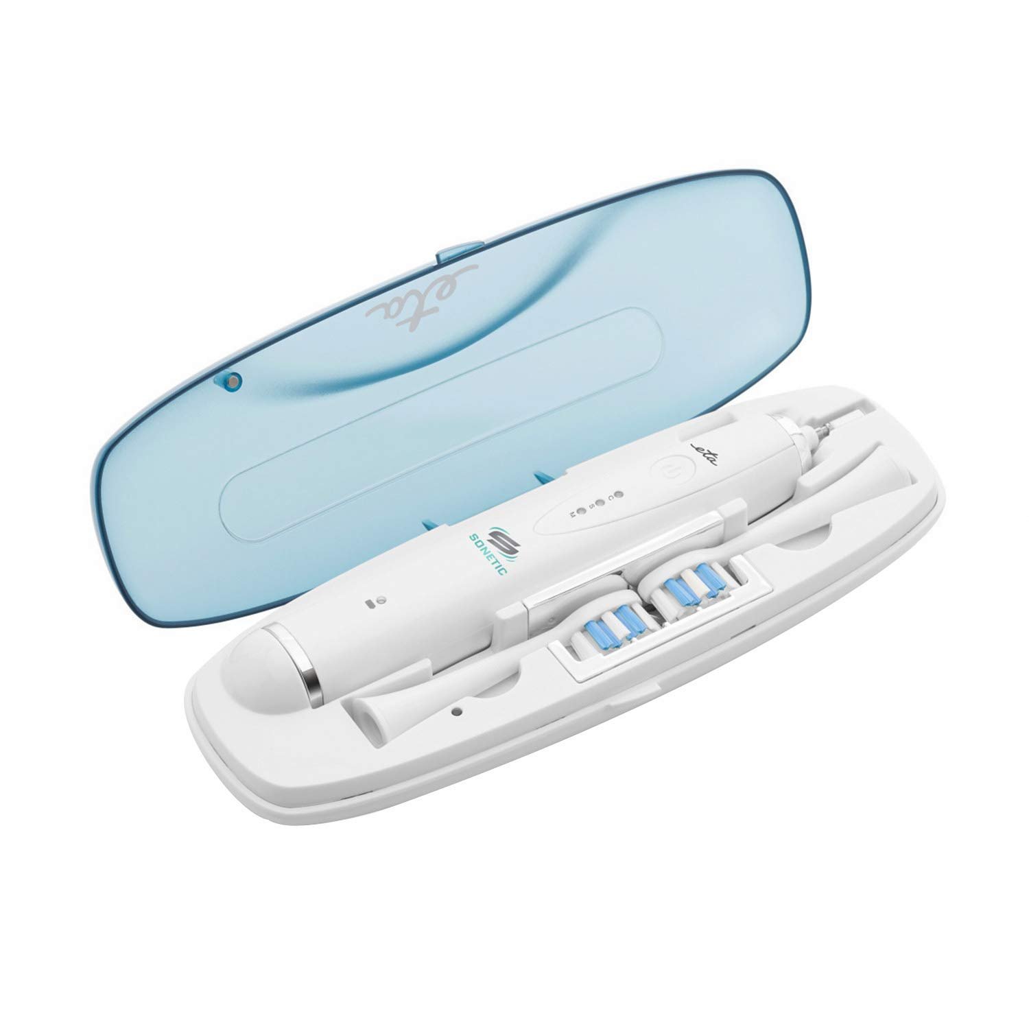 Дорожня звукова електрична зубна щітка ETA Sonetic 3 програми чищення з UV-технологією, фото №4