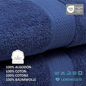Набір рушників LEBENGOOD 4 шт. 100% бавовна Oeko-Tex Білий - Фото 1