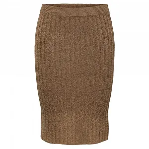 Спідниця PIECES Noos Bc Жіноча Pccava Rib Hw Knit synthetic.ua - Фото 1