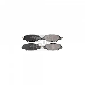 Комплект тормозных колодок, дисковый тормоз FEBI BILSTEIN 116422 для MAZDA задний мост synthetic.ua - Фото 1