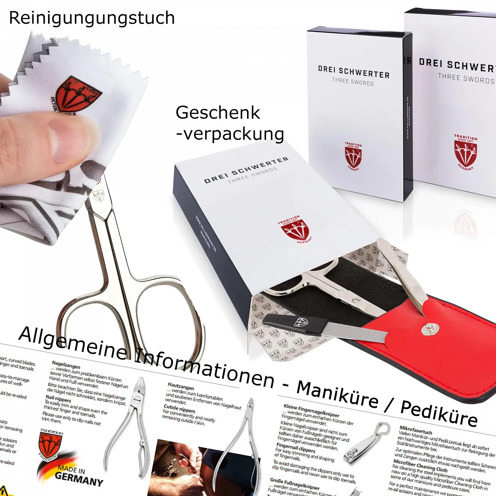 Набор для маникюра DREI SCHWERTER Varese 23 предмета, фото №6 Набор для маникюра DREI SCHWERTER Varese 23 предмета, фото №6