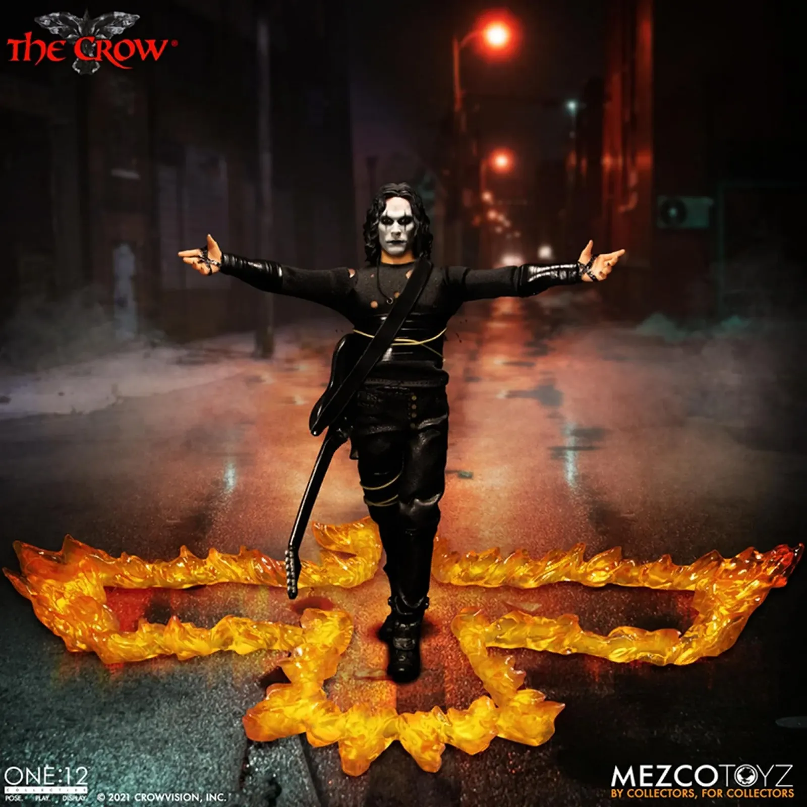Ігрова фігурка Mezco One:12 The Crow Eric Draven 100% пластик різнокольорова, фото №5