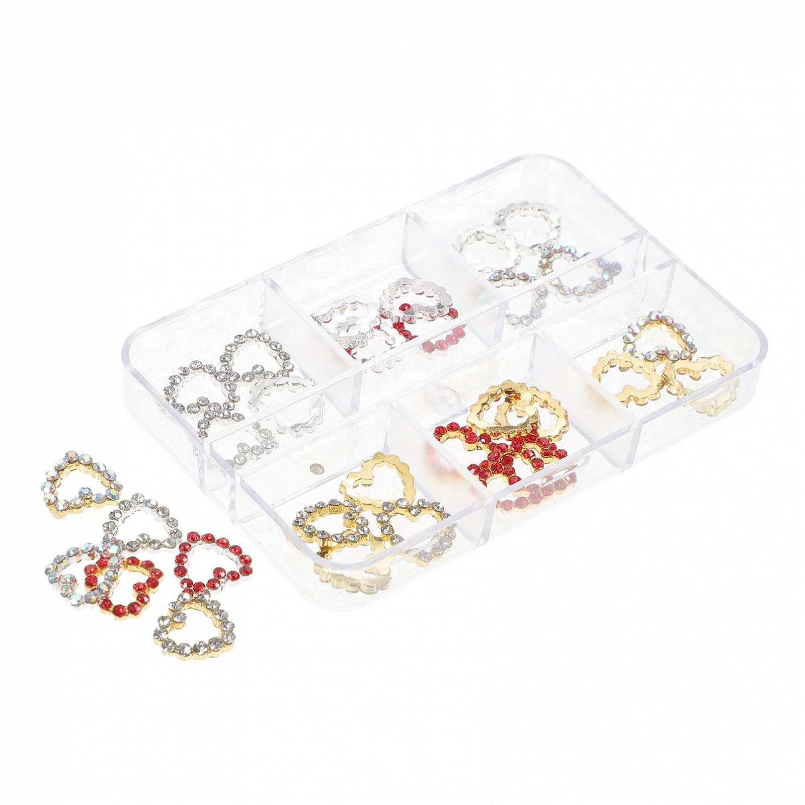 Аксесуари для нігтів зі стразамиOOFAN, 90 шт, фото №4