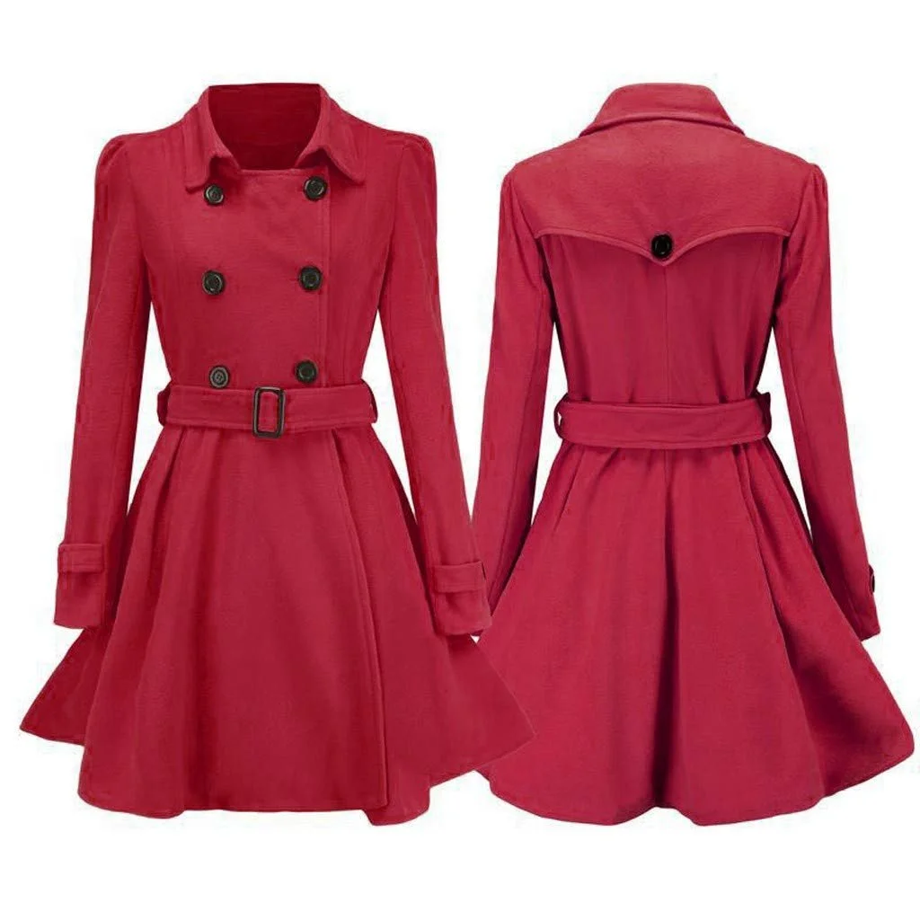 Пальто вовняне Жіноче зимове тепле на ґудзиках, фото №5 Пальто вовняне Жіноче зимове тепле на ґудзиках, фото №5