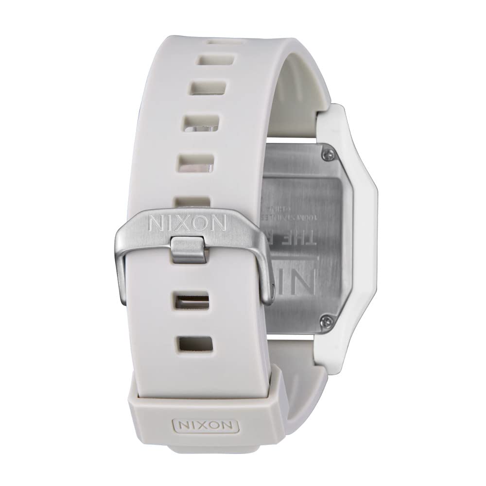 Годинник Nixon Men's Digital Японський Автоматичний Рух A1180-611-00 Пластиковий Ремінець Білий/Сірий, фото №3 Годинник Nixon Men's Digital Японський Автоматичний Рух A1180-611-00 Пластиковий Ремінець Білий/Сірий, фото №3