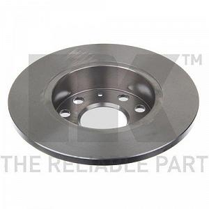 Гальмівний диск NK 204794 для AUDI SEAT SKODA VW задня вісь synthetic.ua - Фото 1