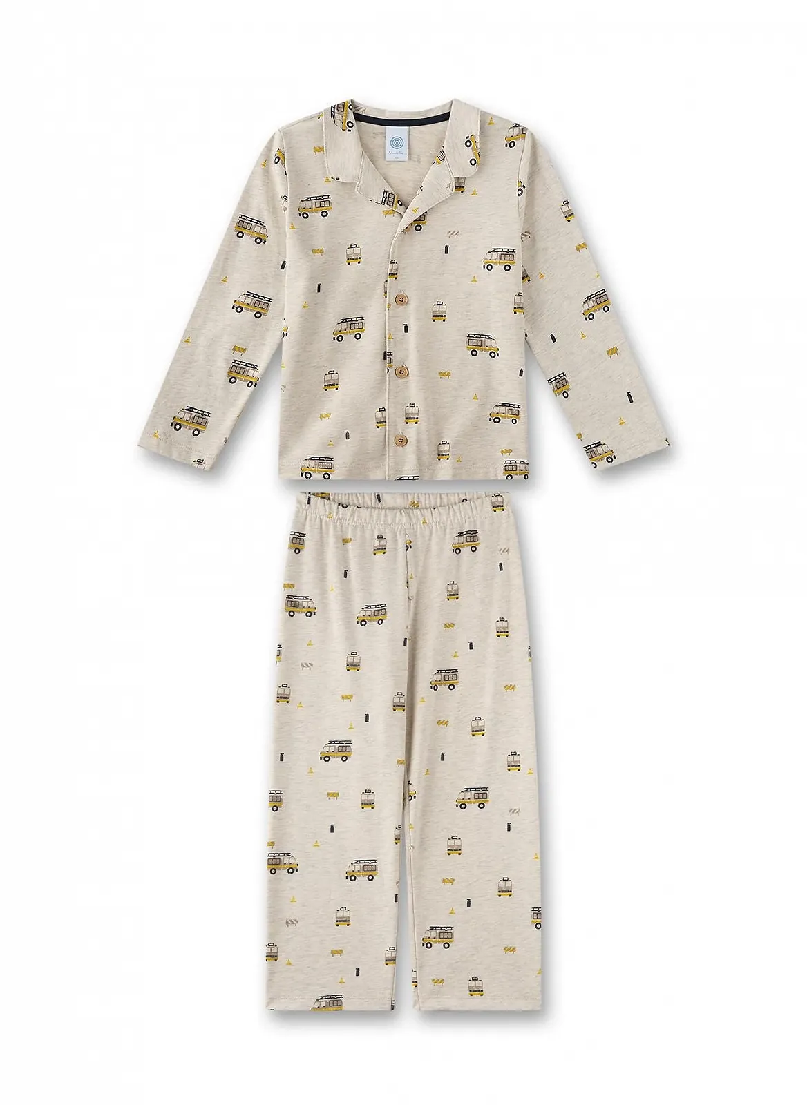 Піжама Sanetta для хлопчиків Бежевий, фото №1