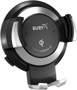 Автомобильный держатель для телефона Bury Powercradle Passive Black - Фото 1
