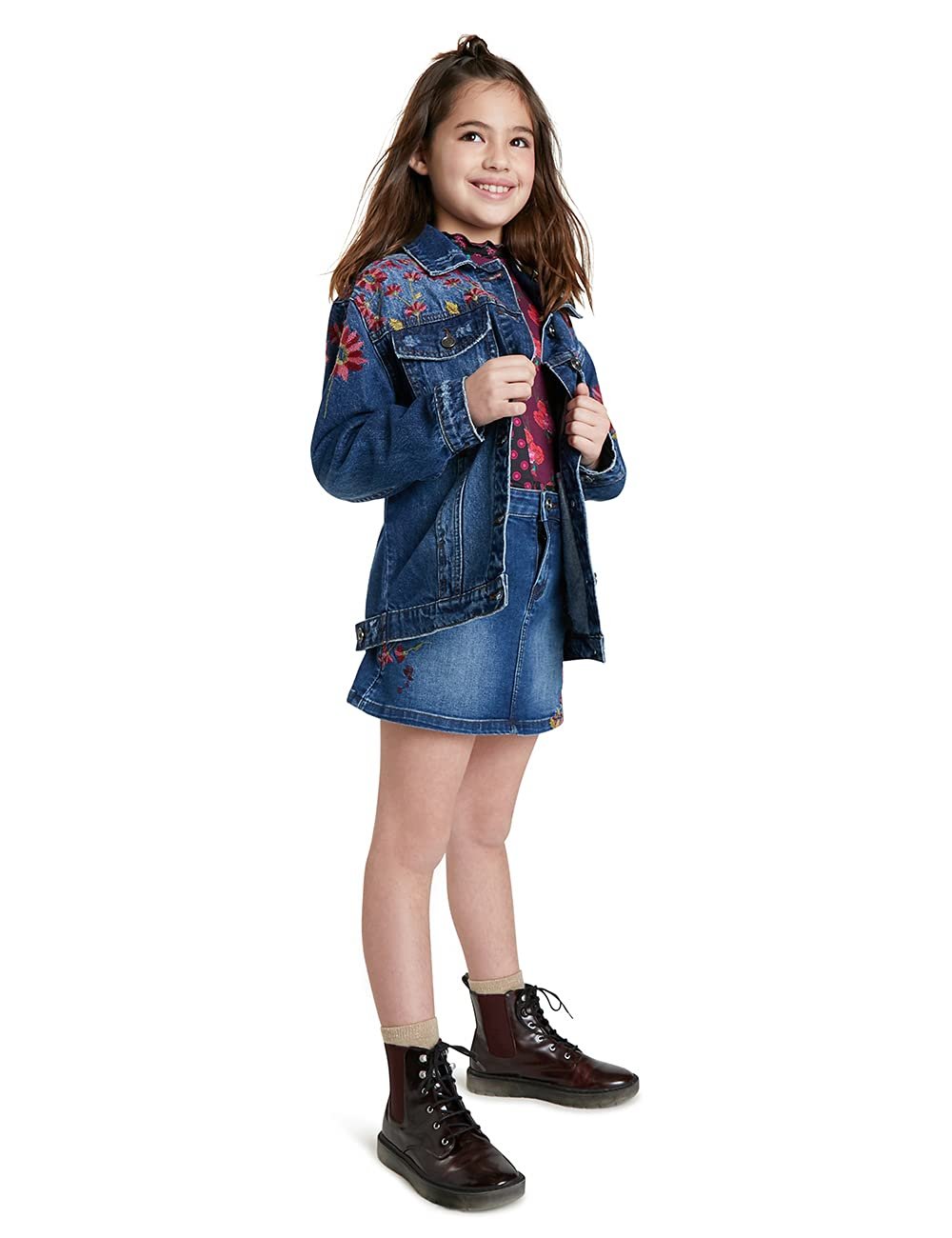 Джинсовая куртка Desigual Chaq_Amazon для девочек, фото №4 Джинсовая куртка Desigual Chaq_Amazon для девочек, фото №4