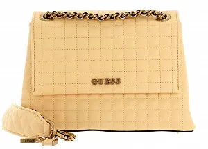 Сумка через плече GUESS Tia Convertible Flap Cornsilk - Фото 1