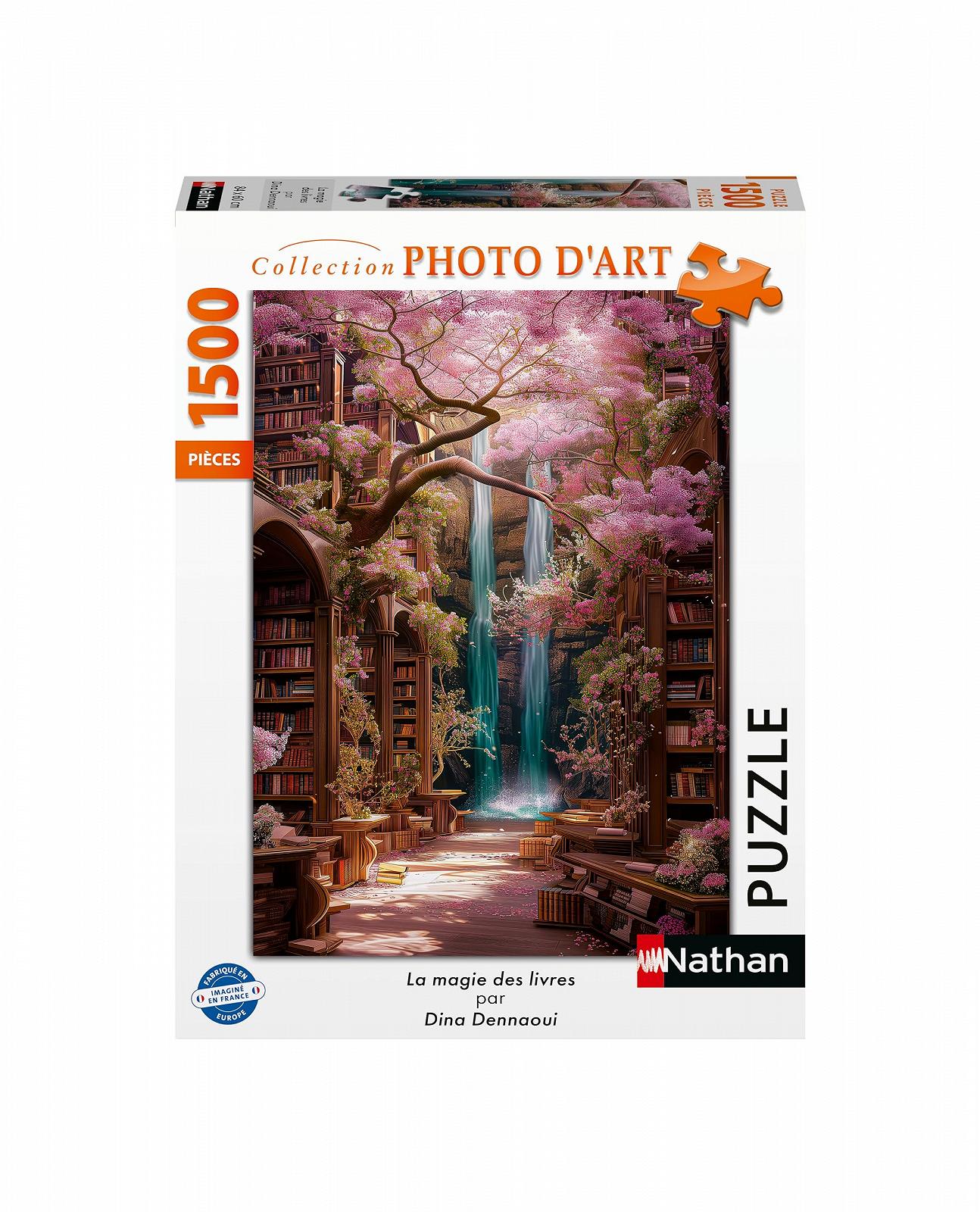 Пазл Nathan Photo Collection The Magic of Books 1500 деталей (12001148), фото №1