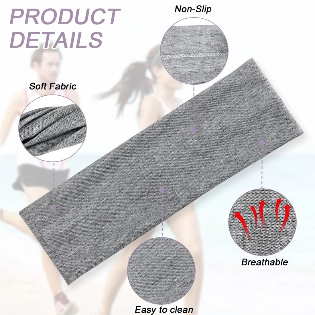 Пов'язка на голову для жінок Нековзна Модна, фото №2 Пов'язка на голову для жінок Нековзна Модна, фото №2