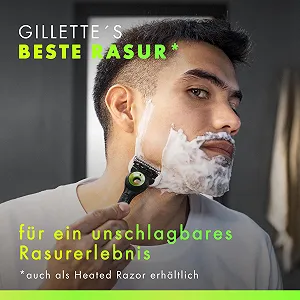 Бритва Gillette Labs с очищающим элементом 1 ручка 8 сменных лезвий магнитная подставка synthetic.ua - Фото 1