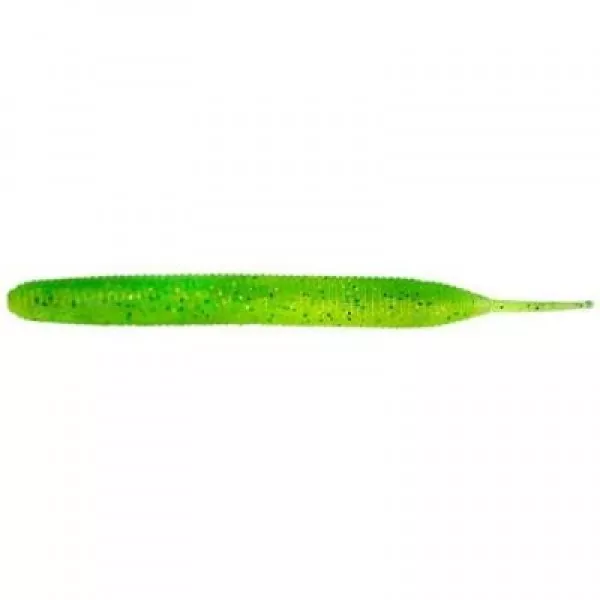 Силикон рыболовный Keitech Sexy Impact 3.8" (10 шт/упак) ц:424 lime chartreuse (1551.01.17), фото №1