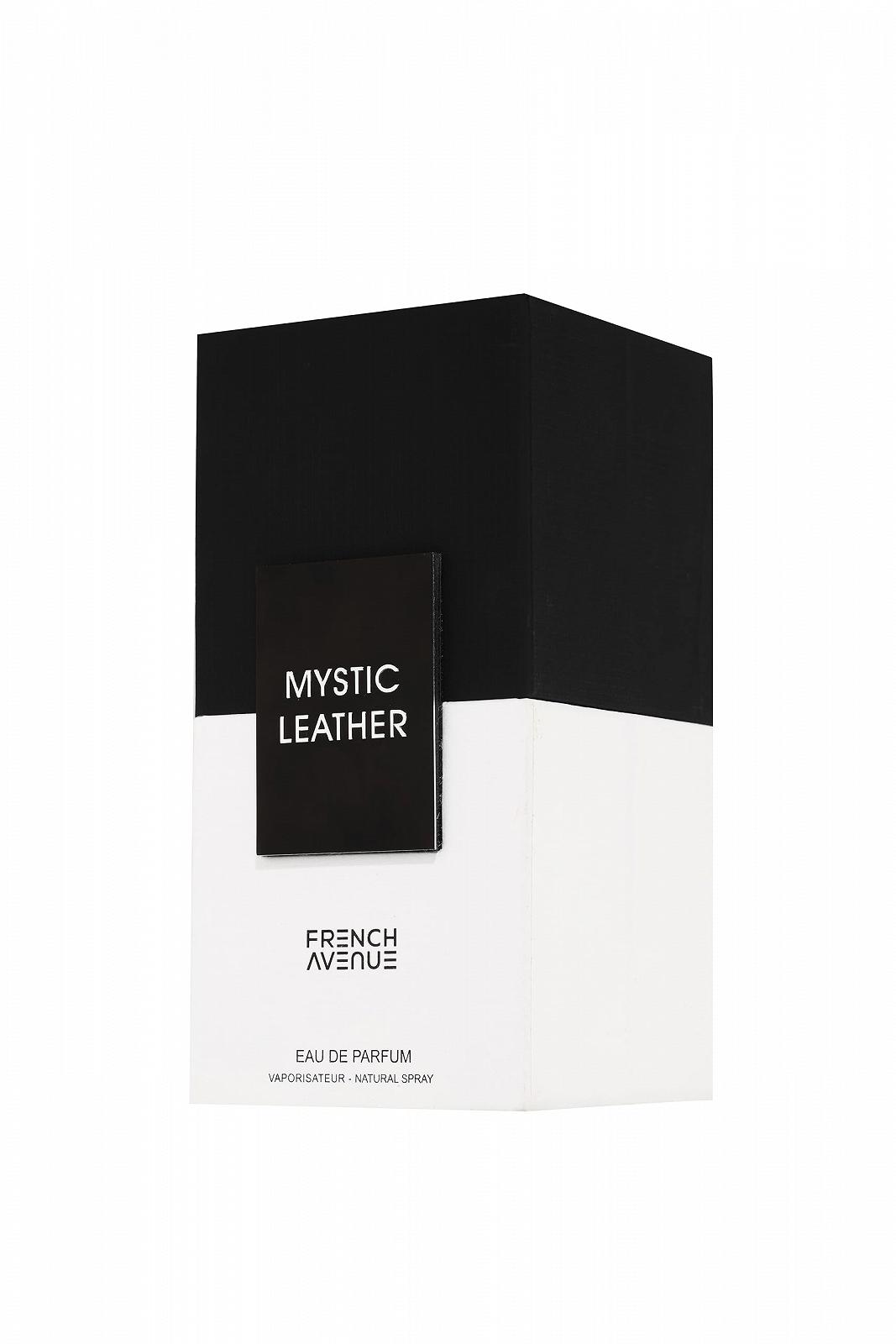 Парфуми Fragrance World Mystic Leather Eau De Parfum 100 мл для чоловіків та жінок Arabic Perfumed Water Saffron Amber, фото №6