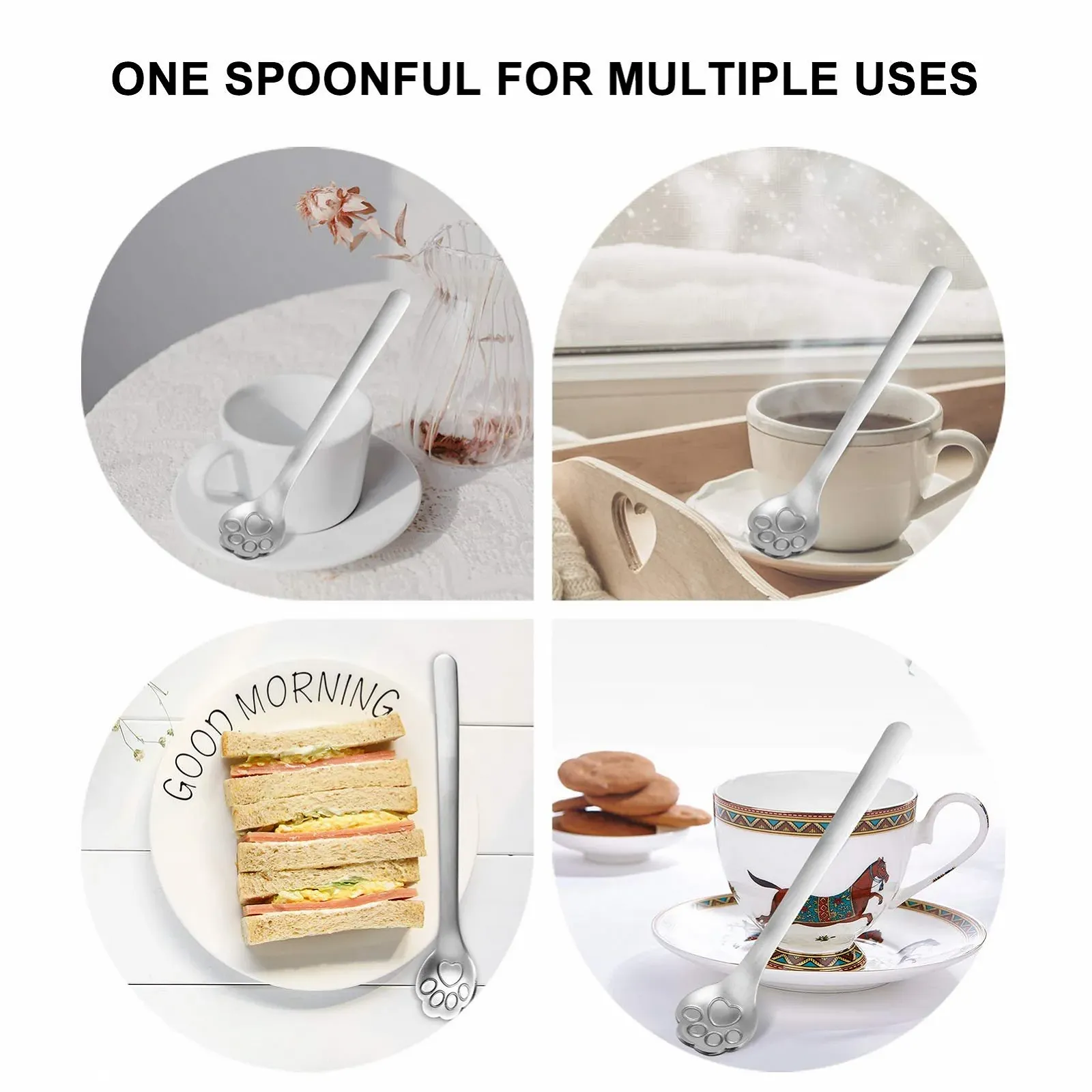 Кавова ложка з нержавіючої сталі, фото №9