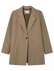 Пальто Springfield Regular Fit с прямым лацканом - Фото 1