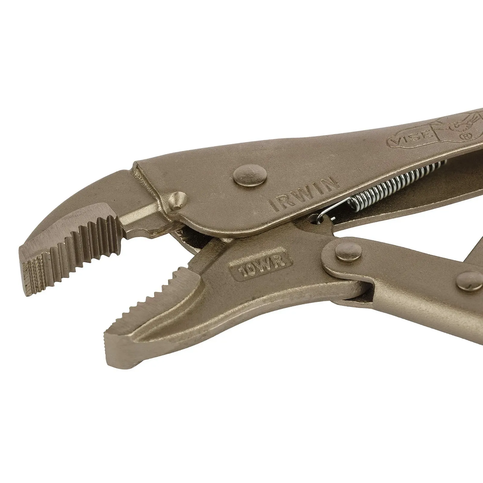 Плоскогубцы Visegrip Irwin 10WRC Изогнутые челюсти с кусачками 250 мм 10 дюймов, фото №4