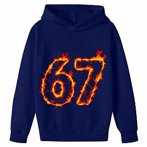 Толстовка з капюшоном 67-Drucke для хлопчиків synthetic.ua - Фото 1