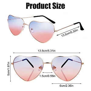 Солнцезащитные очки Сердце (3 шт.) synthetic.ua - Фото 1