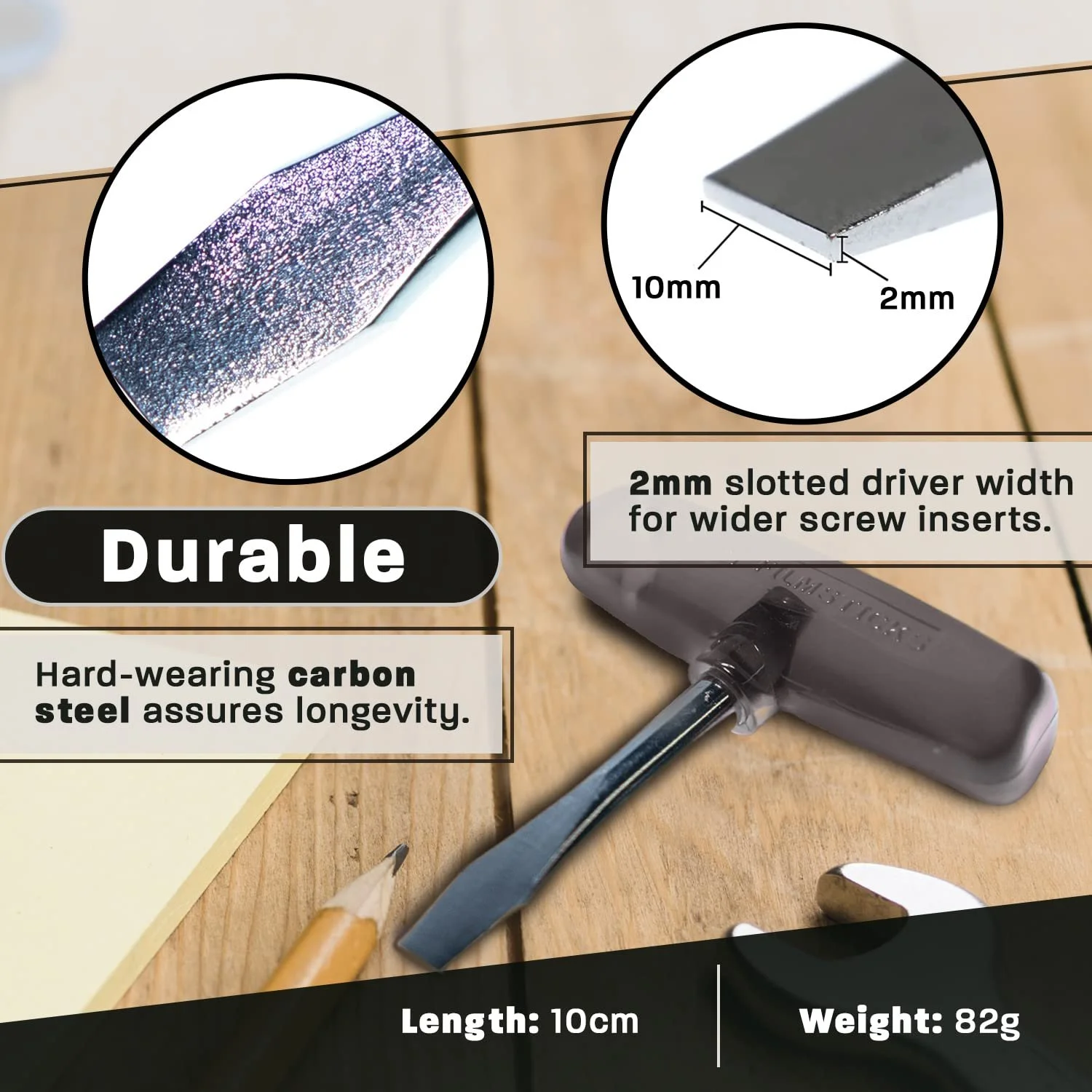 Отвёртка Filmsticks T Handle Slotted 9 мм Алюминий, фото №7 Отвёртка Filmsticks T Handle Slotted 9 мм Алюминий, фото №7