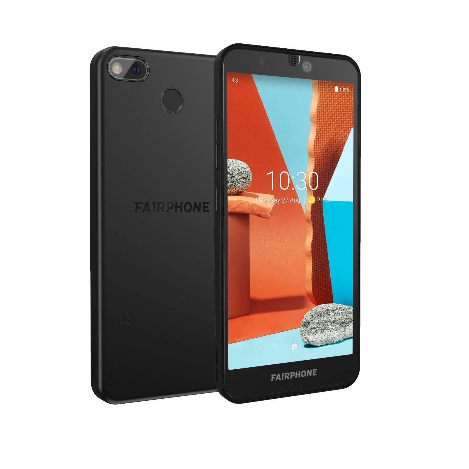 Смартфон Fairphone 3+ Dual SIM 4GB / 64GB Android 10.0 Black, фото №1