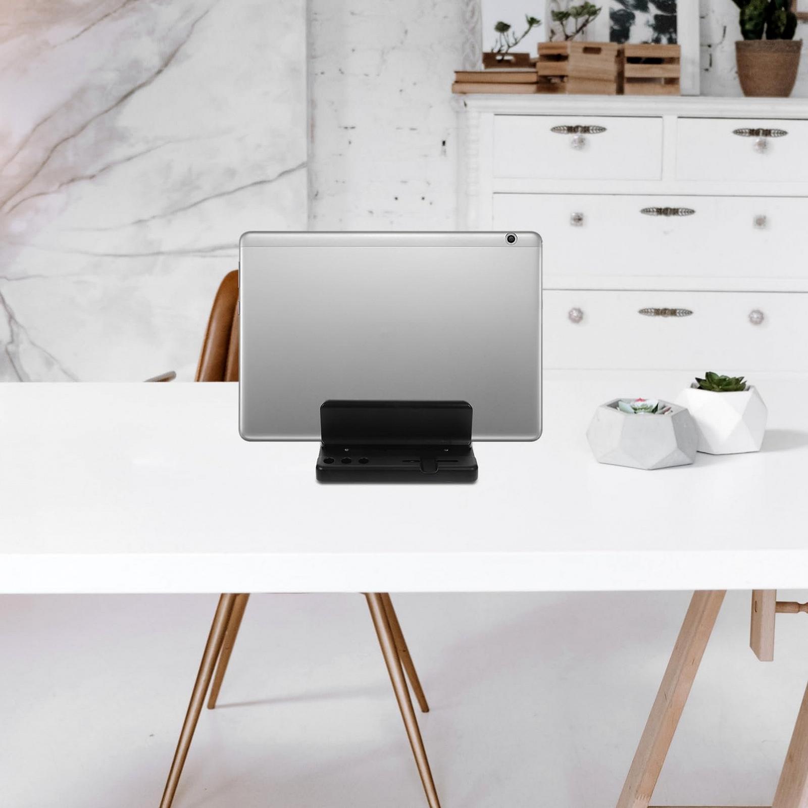 Вертикальная Подставка для Ноутбука Совместима с Pro Многофункциональная Экономия Пространства и Стабильная для Стола, фото №3