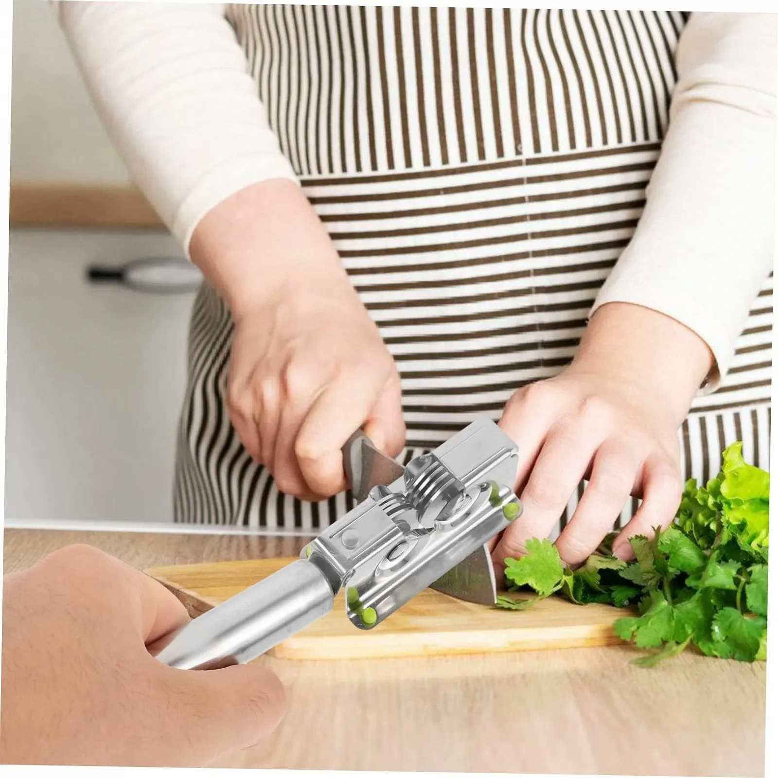 Набір точилок для кухонних ножів 2 шт. Stainless Steel багаторазовий, фото №8