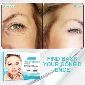 Патчі Collagen, 160 шт, проти зморшок, для сяючої та молодої шкіри - 10 аркушів synthetic.ua - Фото 1