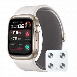 Смарт-часы HUAWEI Watch D2, 1.82 Дюймовый AMOLED-дисплей, Золотой + Весы 3 - Фото 1