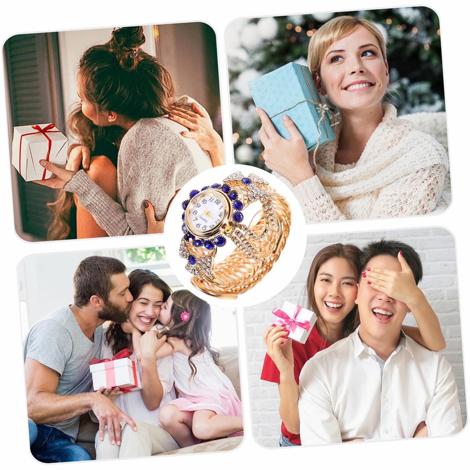 Женские часы PartyKindom Аналоговый кварцевый механизм Синий браслет, фото №9 Женские часы PartyKindom Аналоговый кварцевый механизм Синий браслет, фото №9