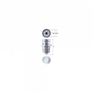 Топливный фильтр KNECHT KC 18 для ALFA ROMEO AUDI CITROËN DAIHATSU FIAT FORD GMC - Фото 1