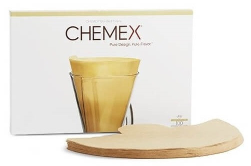 Фильтры для кемекса Chemex FP-2 Натуральные 100 шт, фото №4