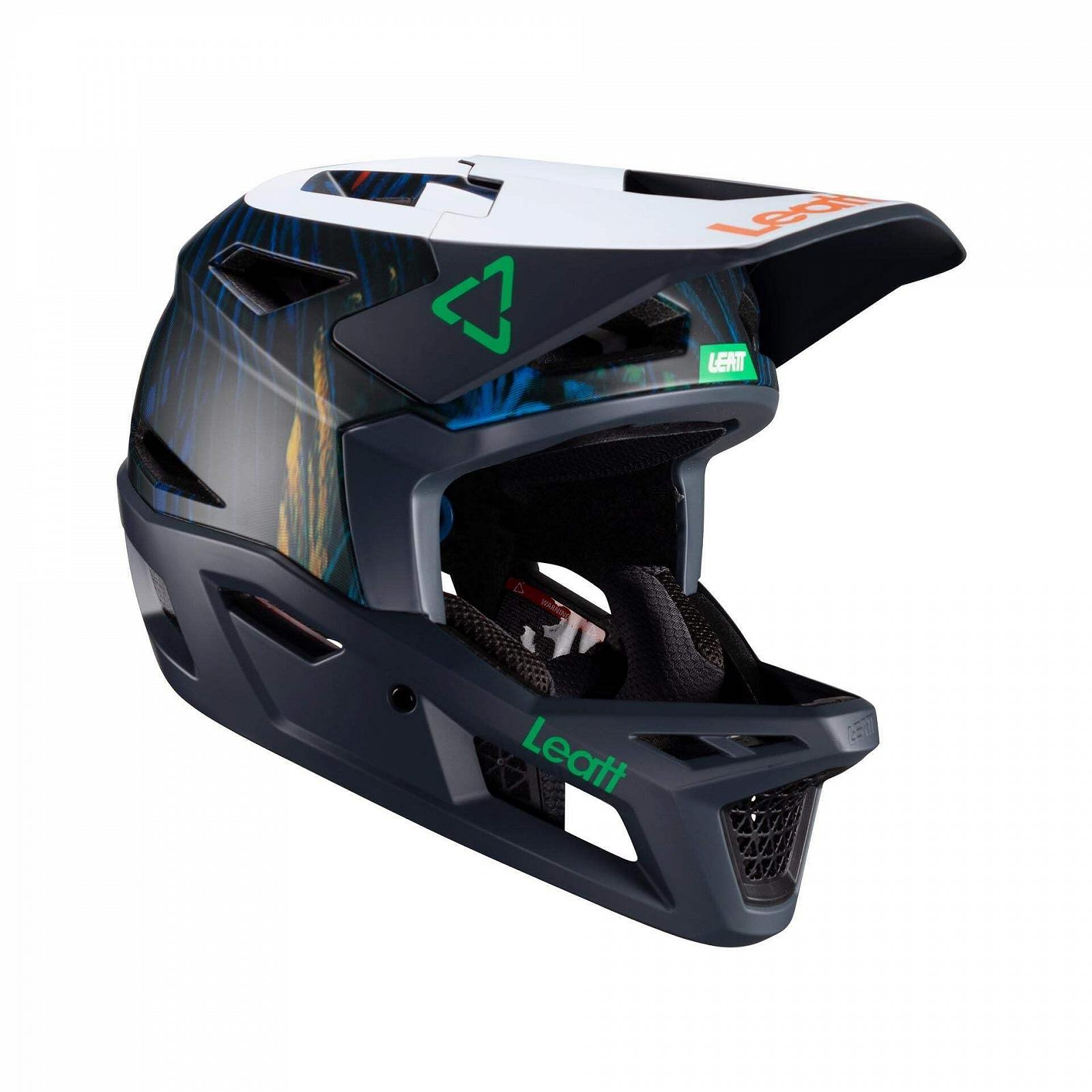 Шолом Downhill Leatt 4.0 Gravity Jungle, фото №1