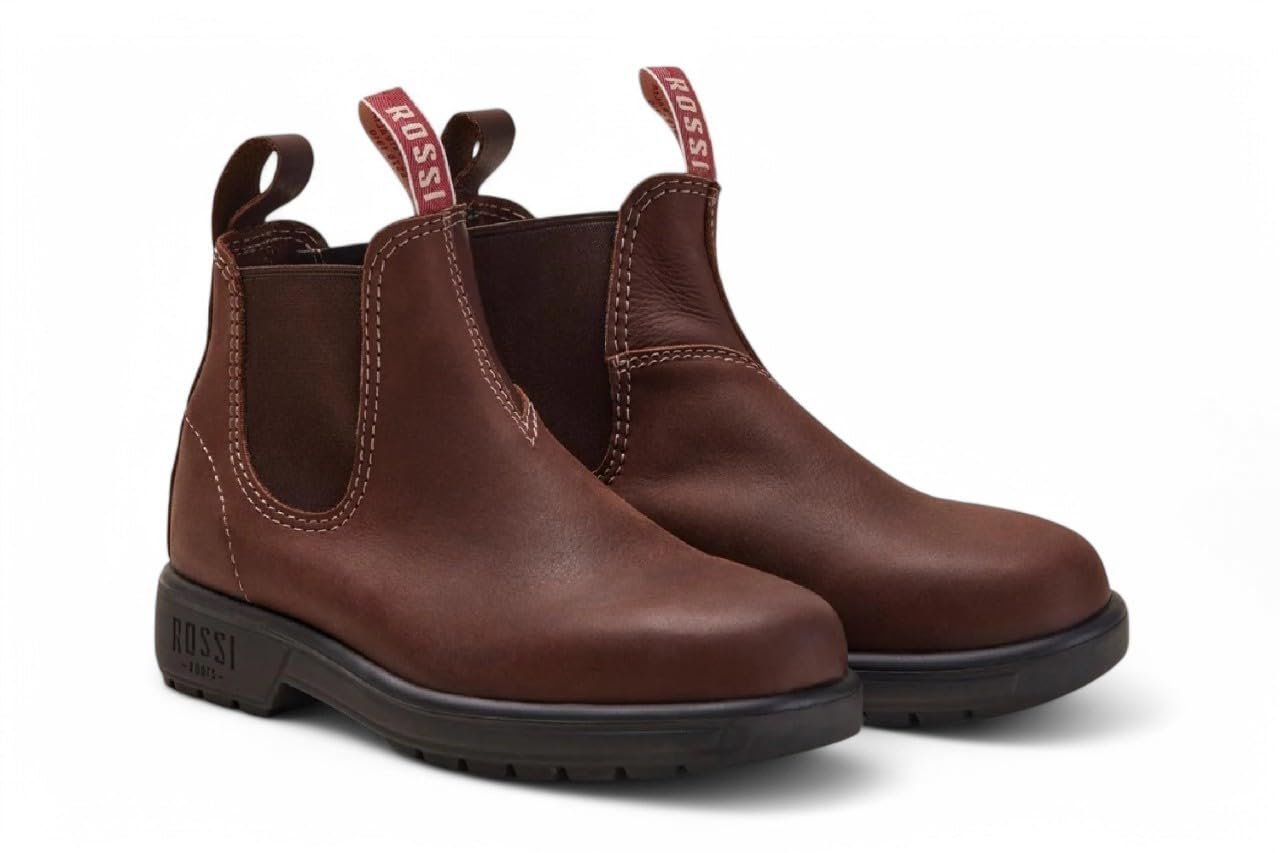 Челсі Rossi Endura 303 зі шкіри Infinity Leather робочі унісекс до щиколотки, фото №3