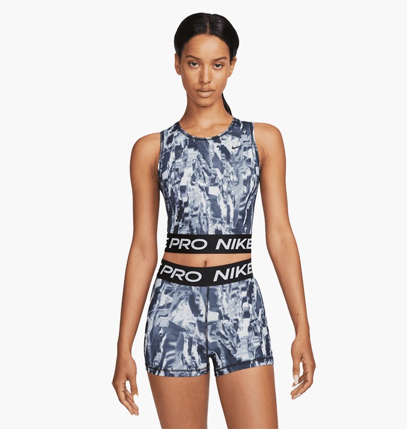 Топ Nike Pro Dri-Fit Blue M, фото №1
