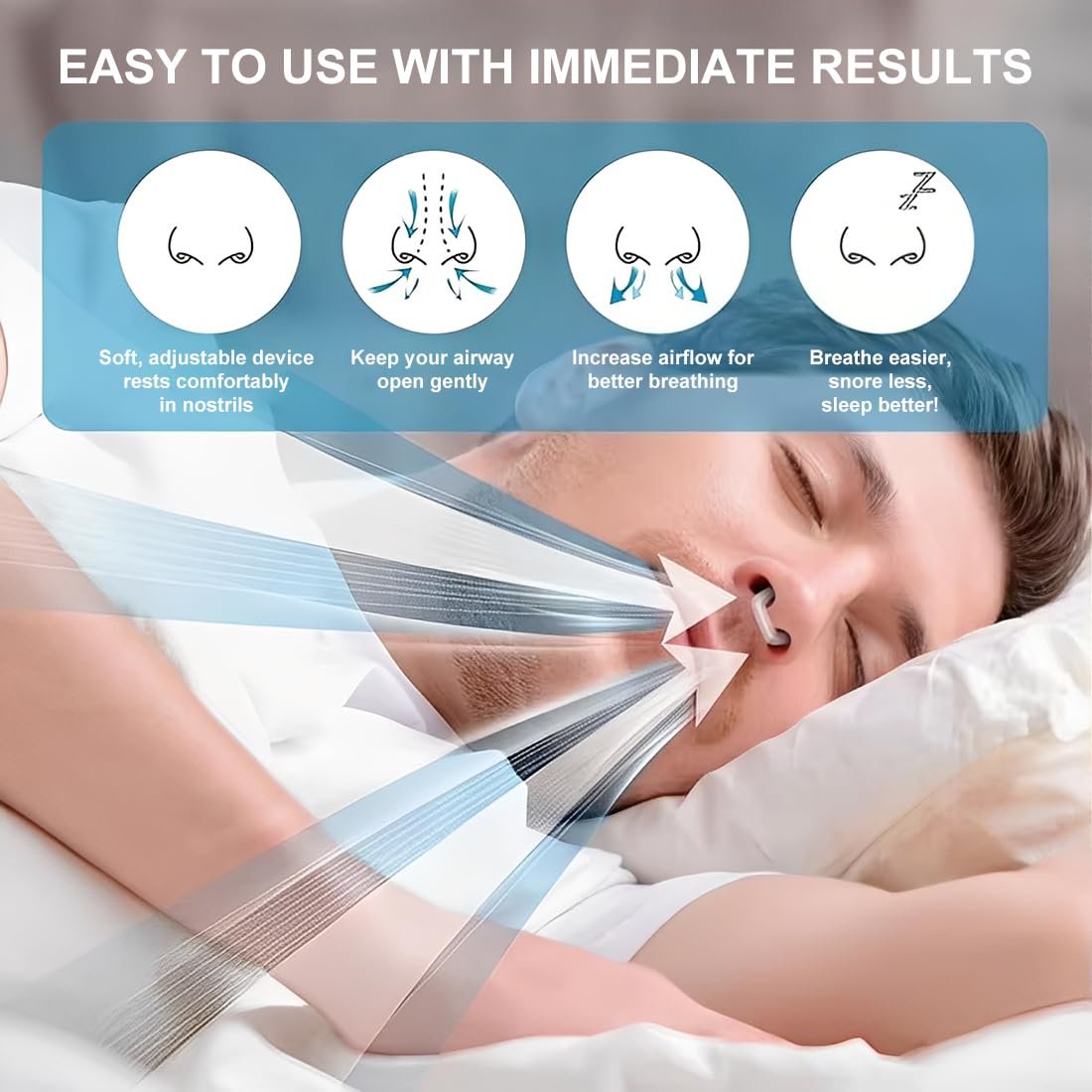 Клипсы для носа Магнитные силиконовые 10 шт., фото №5