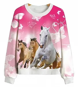 Світшот MS623e для дівчат з довгими рукавами - Фото 1