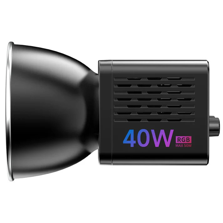 Світло постійне COB RGB портативне з акумулятором CRI 95 HSI 360 40Вт 2500-6500К Ulanzi L024, фото №3
