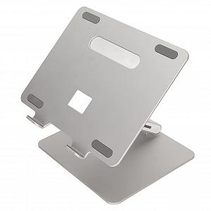Підставка для ноутбука регульована ергономічна алюмінієва сплав портативна для планшета для домашнього офісу synthetic.ua - Фото 1