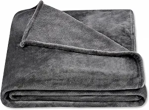 Покривало Hengsong М'яке 220 x 240 Сірий - Фото 1
