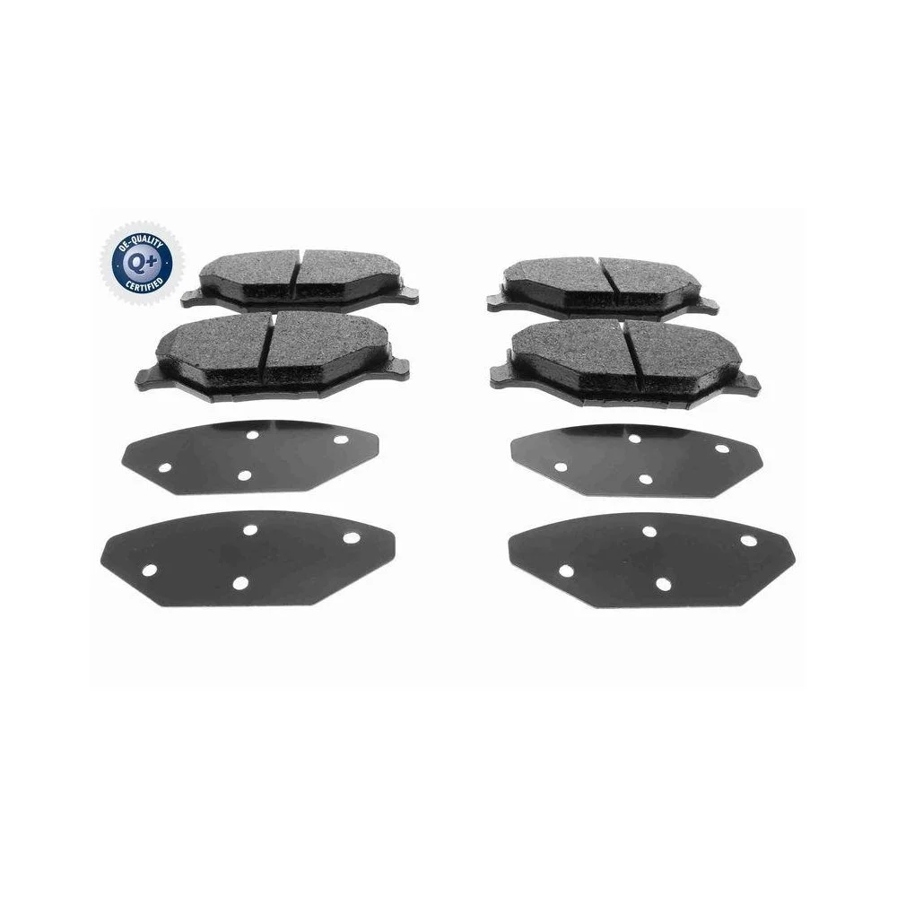 Комплект тормозных колодок, дисковый тормоз VAICO V10-4497 Q+ качество оригинального оборудования для AUDI, фото №1