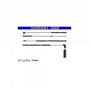 Датчик износа тормозных колодок ATE 24.8190-0229.2 для BMW, задняя ось - Фото 1